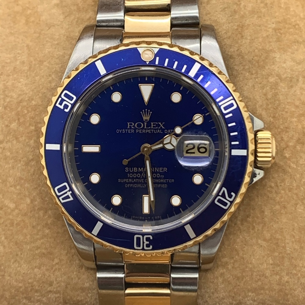 Rolex Submariner 18KT SS 40mm Automatic Mans Watch
